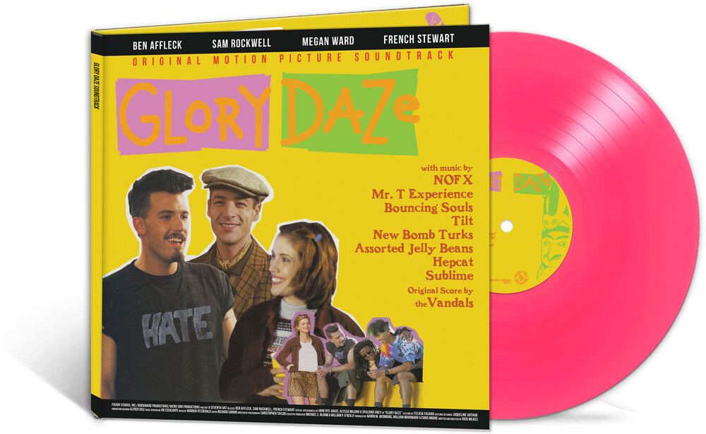 the album cover for Various Artists - Glory Daze: Soundtrack [Limited Edition Pink LP]
