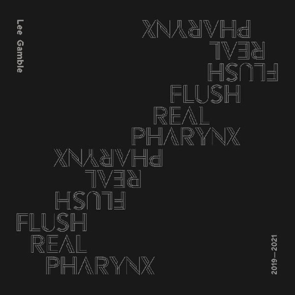 the album cover for Lee Gamble - Flush Real Pharynx 2019 - 2021