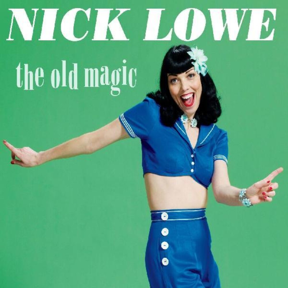 the album cover for Nick Lowe - Old Magic [Colored Vinyl] (Grn) [Download Included]