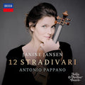 the album cover for Janine Jansen - 12 Stradivari