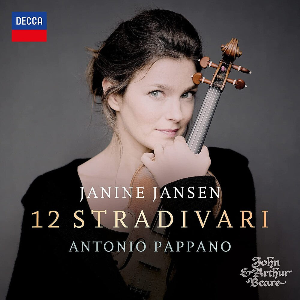 the album cover for Janine Jansen - 12 Stradivari