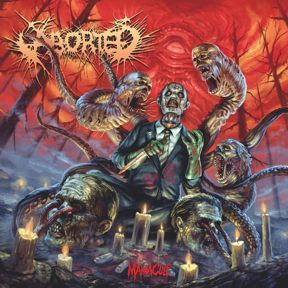 the album cover for Aborted - ManiaCult