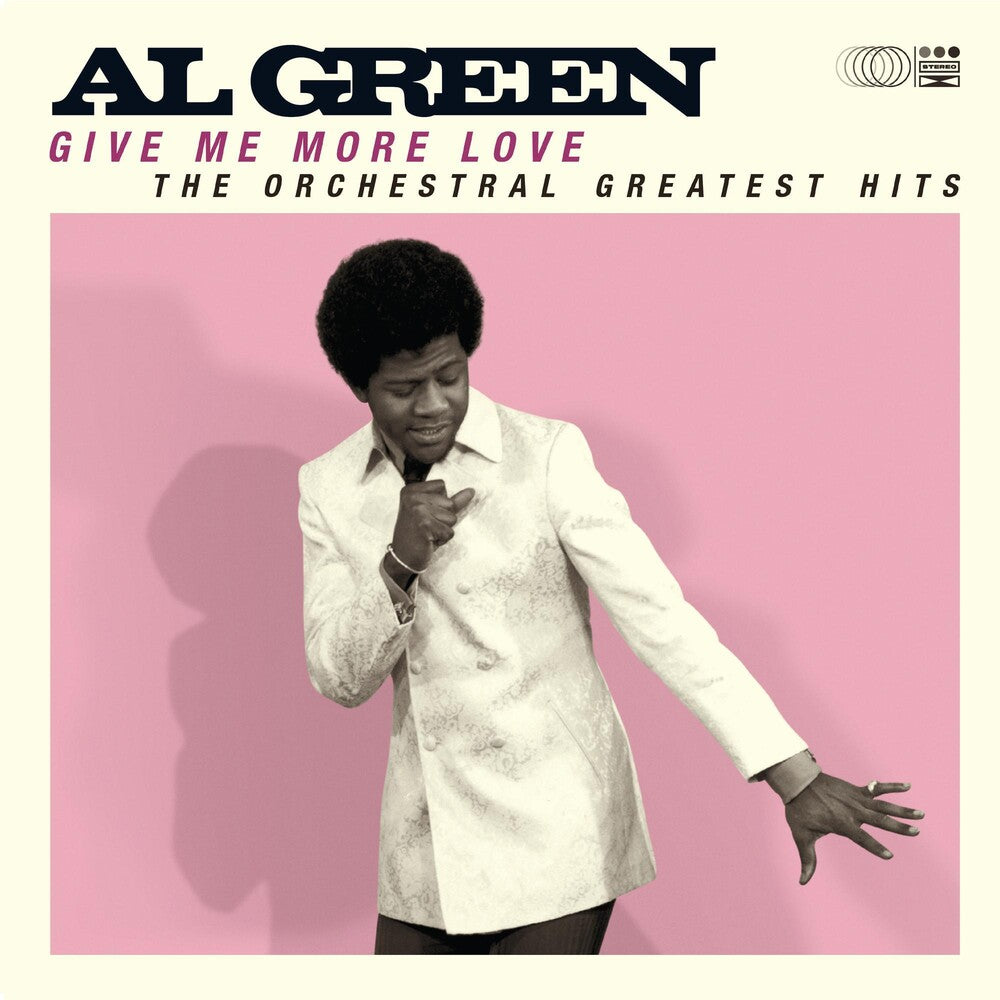 the album cover for Al Green - Give Me More Love