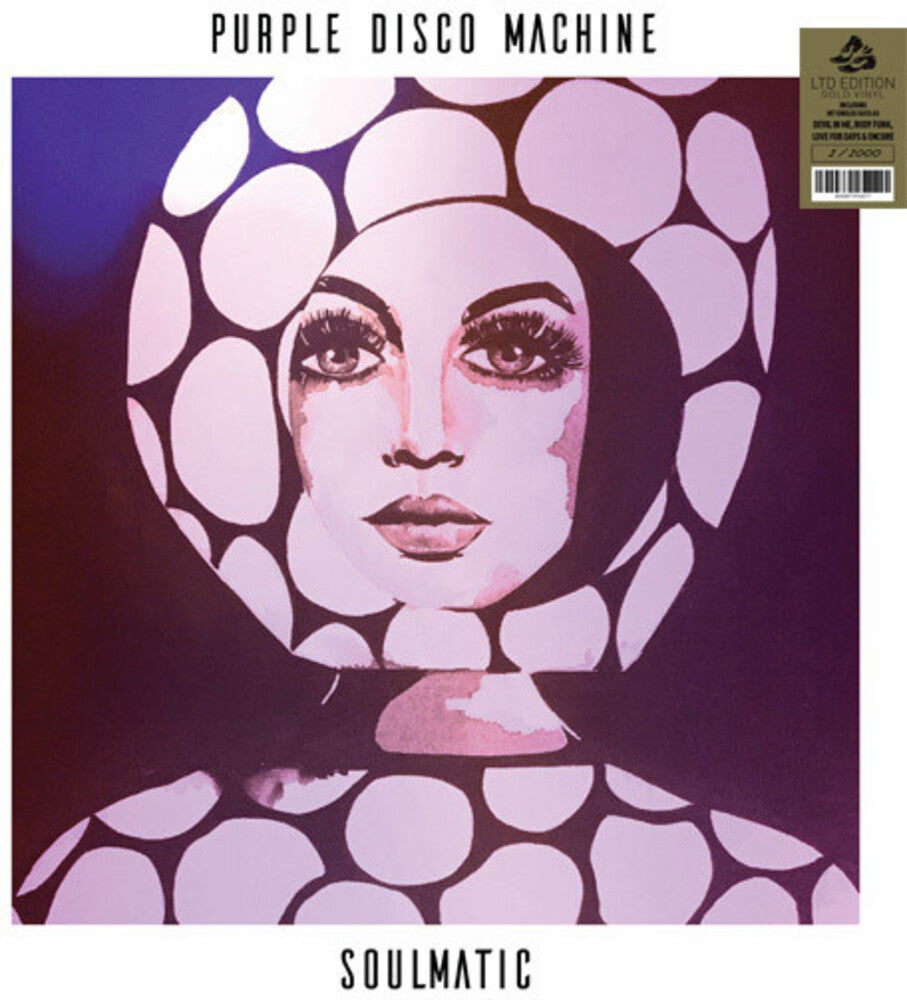 the album cover for Purple Disco Machine - Soulmatic [Colored Vinyl] (Gol) [Limited Edition]