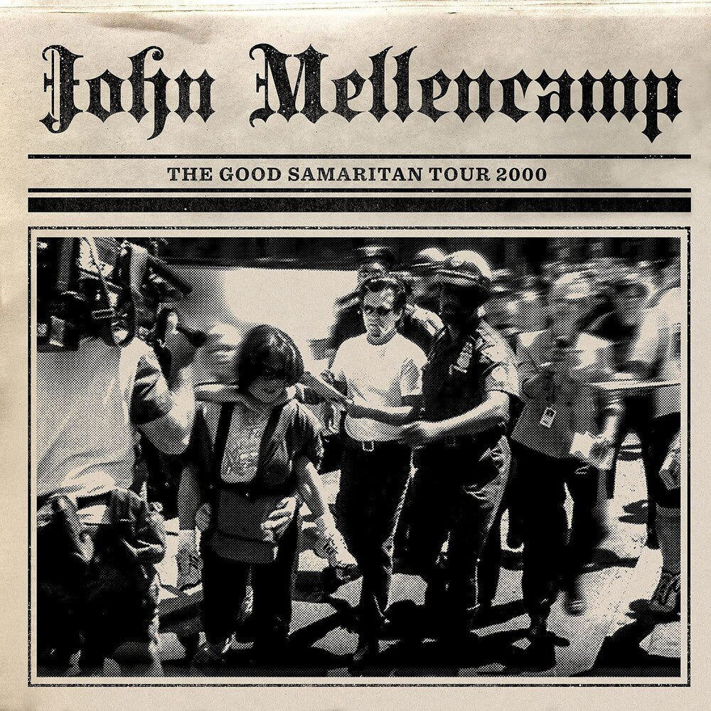 the album cover for John Mellencamp - The Good Samaritan Tour 2000