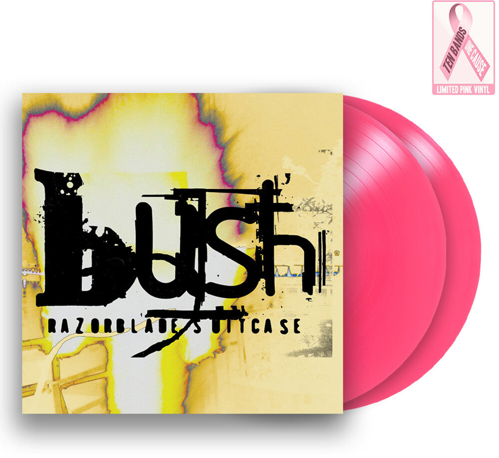 the album cover for Bush - Razorblade Suitcase: In Addition [Limited Edition Pink LP]