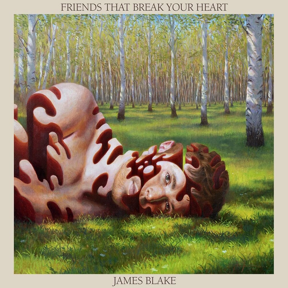 the album cover for James Blake - Friends That Break Your Heart