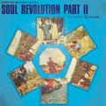 the album cover for Bob Marley  & Wailers - Soul Revolution Part Ii [Colored Vinyl] [Limited Edition] (Red)