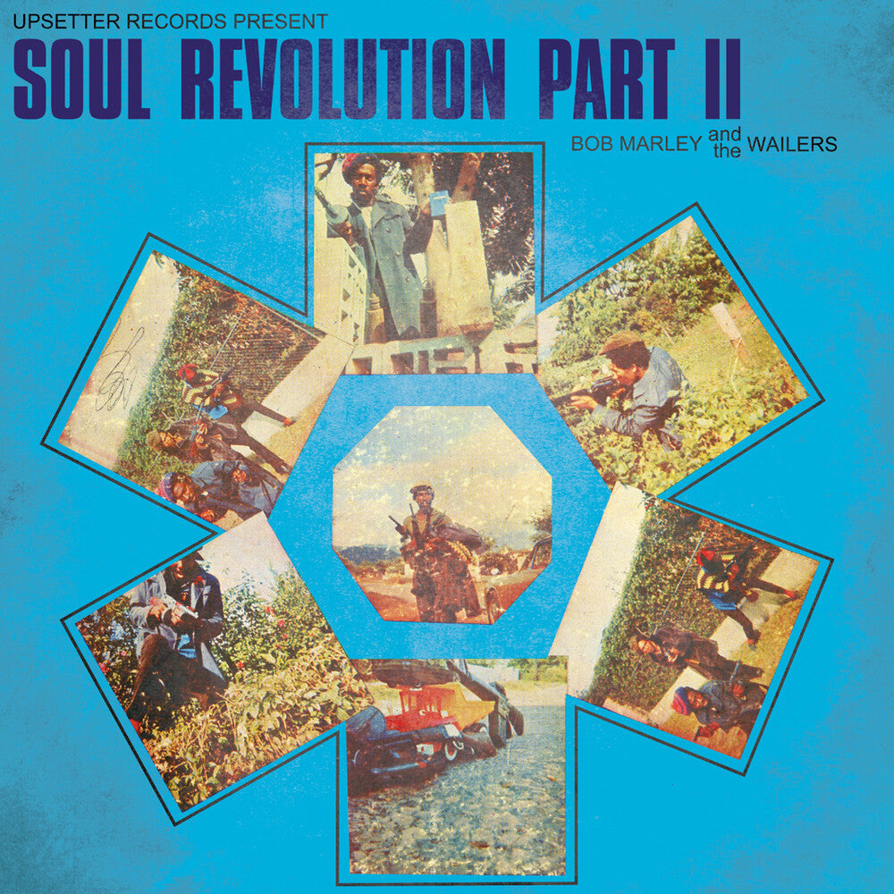 the album cover for Bob Marley  & Wailers - Soul Revolution Part Ii [Colored Vinyl] [Limited Edition] (Red)