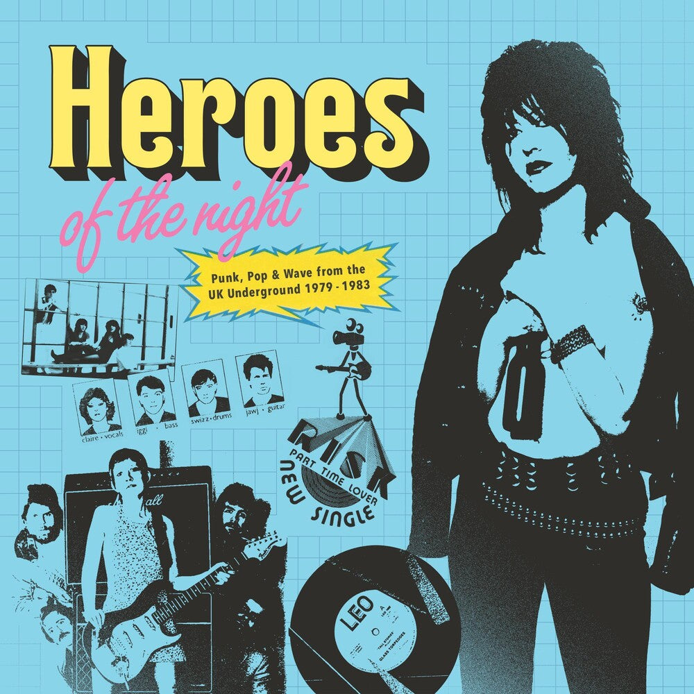 the album cover for Heroes Of The Night / Various - Heroes Of The Night / Various