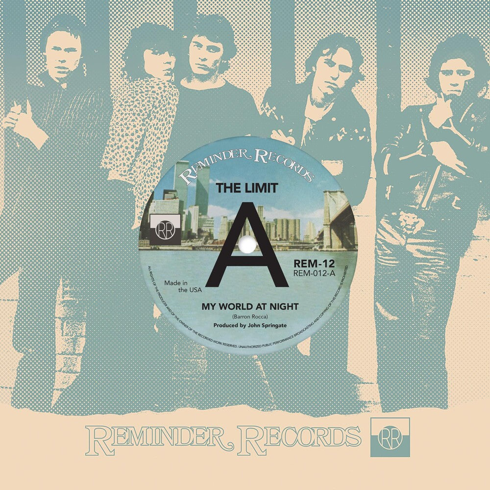 the album cover for The Limit - My World At Night / Please Please Me