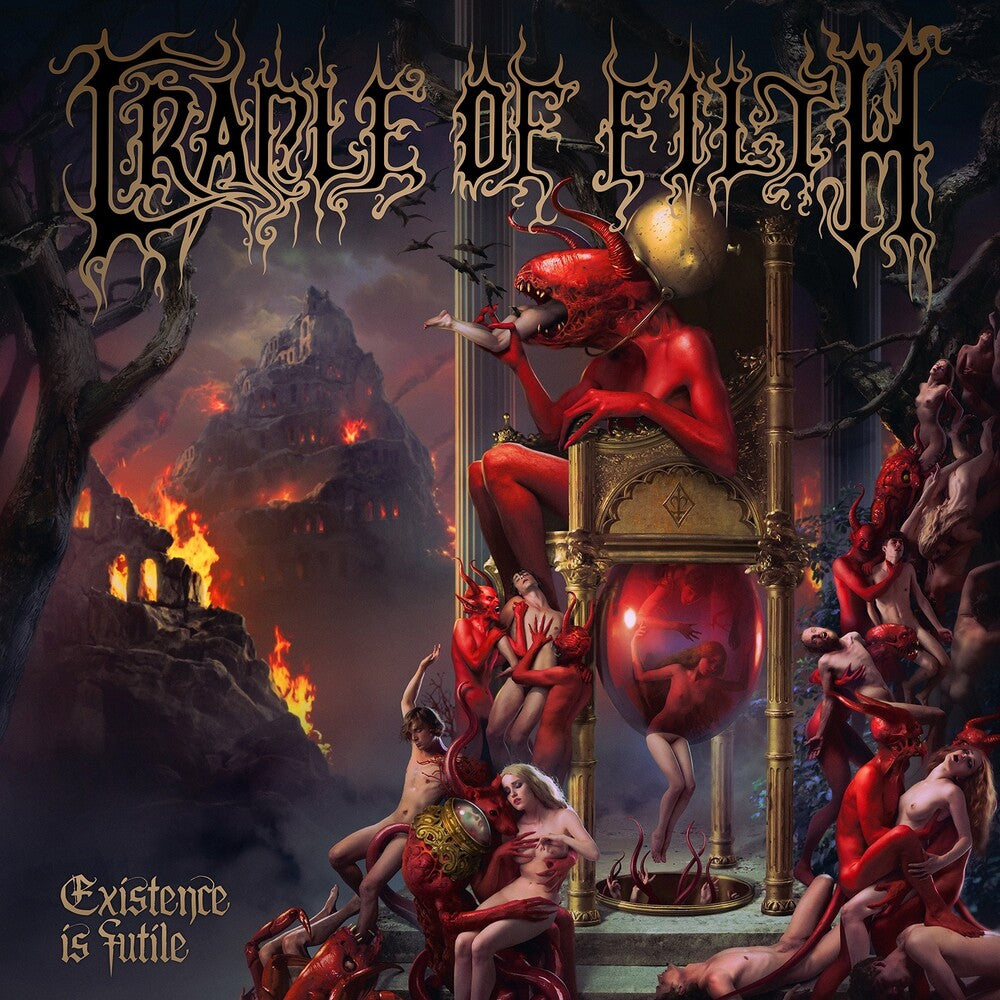 the album cover for Cradle Of Filth - Existence Is Futile