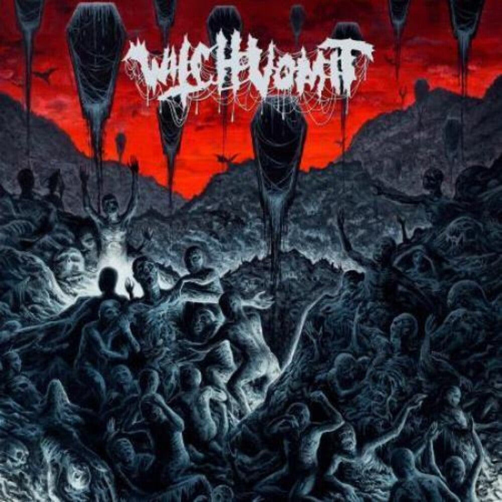 the album cover for Witch Vomit - Abhorrent Rapture