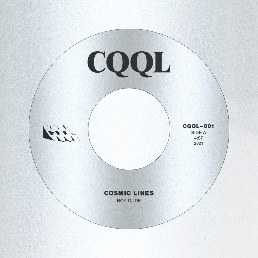 the album cover for Boy Dude / Mickey De Grand Iv - Cosmic Lines / Geraldine