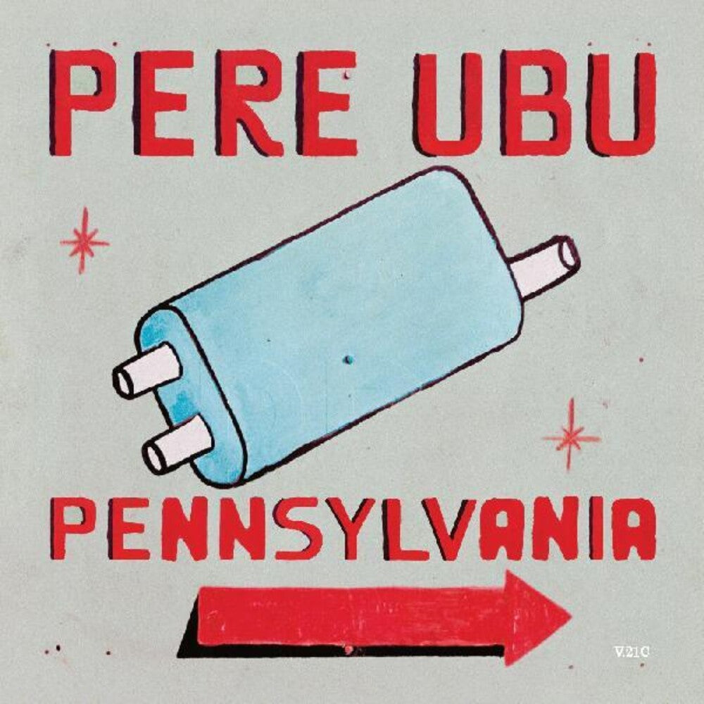 the album cover for Pere Ubu - Pennsylvania