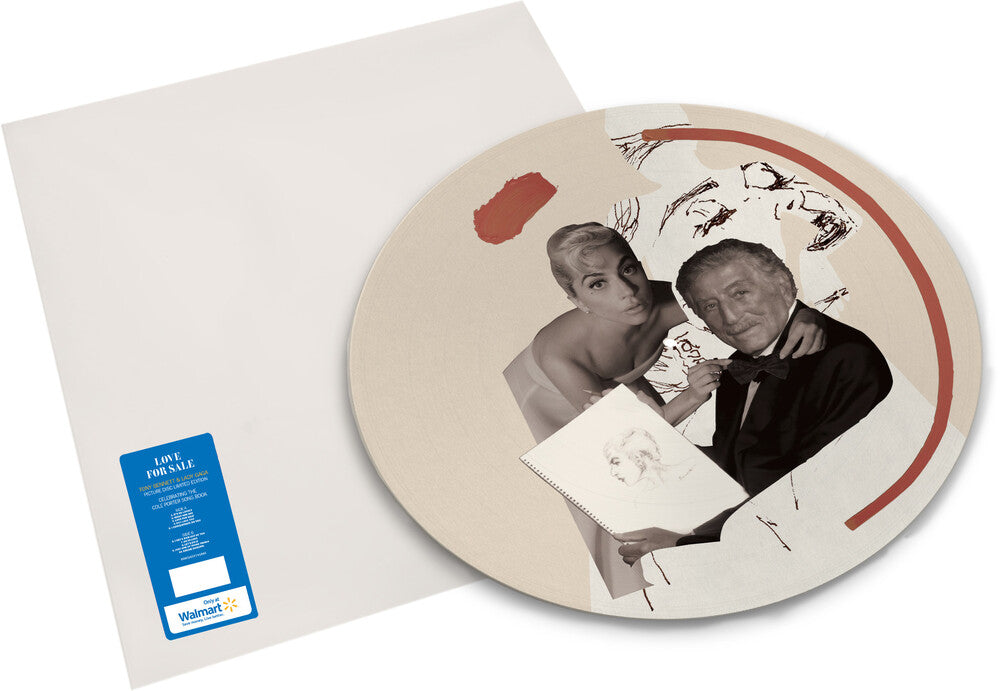 the album cover for Tony Bennett  / Lady Gaga - Love For Sale (Pict)