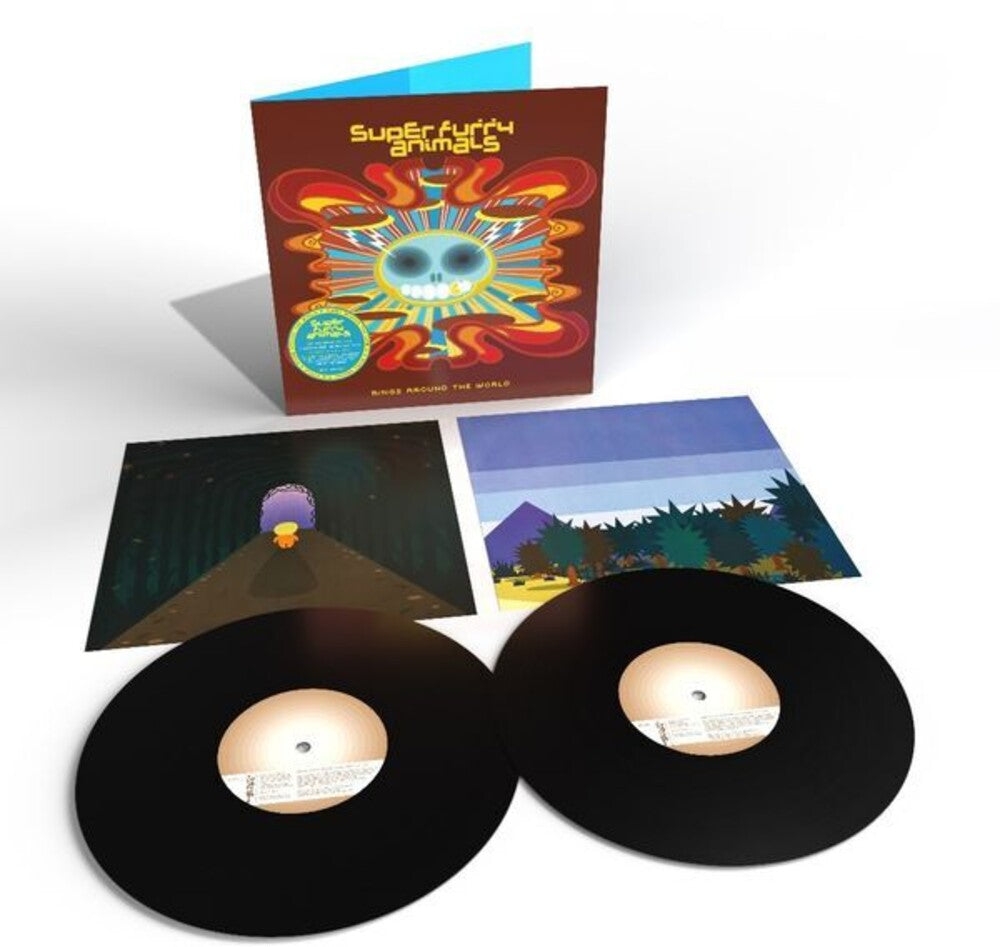 the album cover for Super Furry Animals - Rings Around the World: 20th Anniversary Edition [2LP]