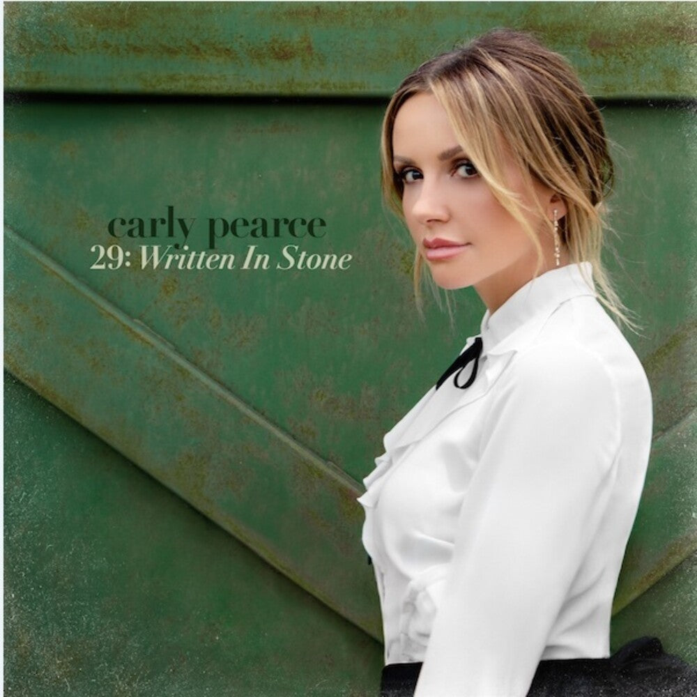 the album cover for Carly Pearce - 29: Written In Stone [Translucent Green 2 LP]