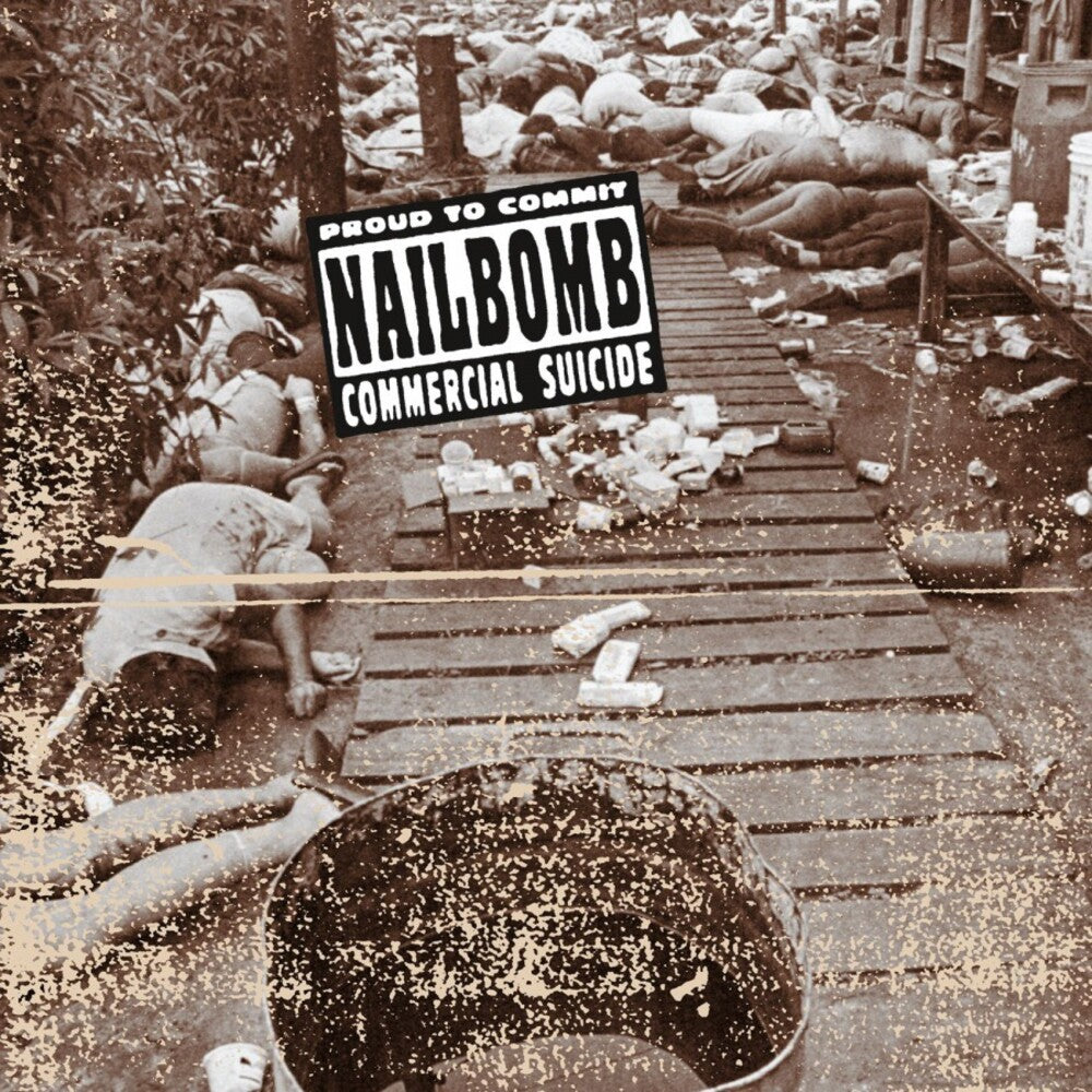 the album cover for Nailbomb - Proud To Commit Commercial Suicide [Colored Vinyl] [Limited Edition]