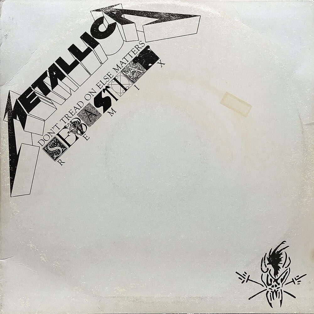 the album cover for Metallica - Don't Tread On Else Matters (SebastiAn Remix) [Limited Edition Vinyl Single]