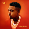 the album cover for Nas - King's Disease II [Gold 2LP]