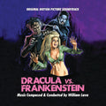 the album cover for Lava, William - Dracula Vs. Frankenstein (Original Motion Picture Soundtrack)