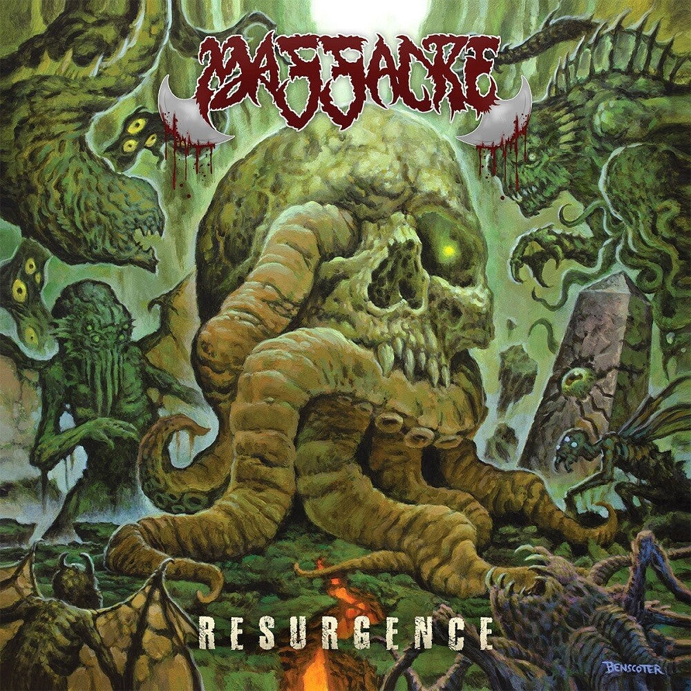 the album cover for Massacre - Resurgence