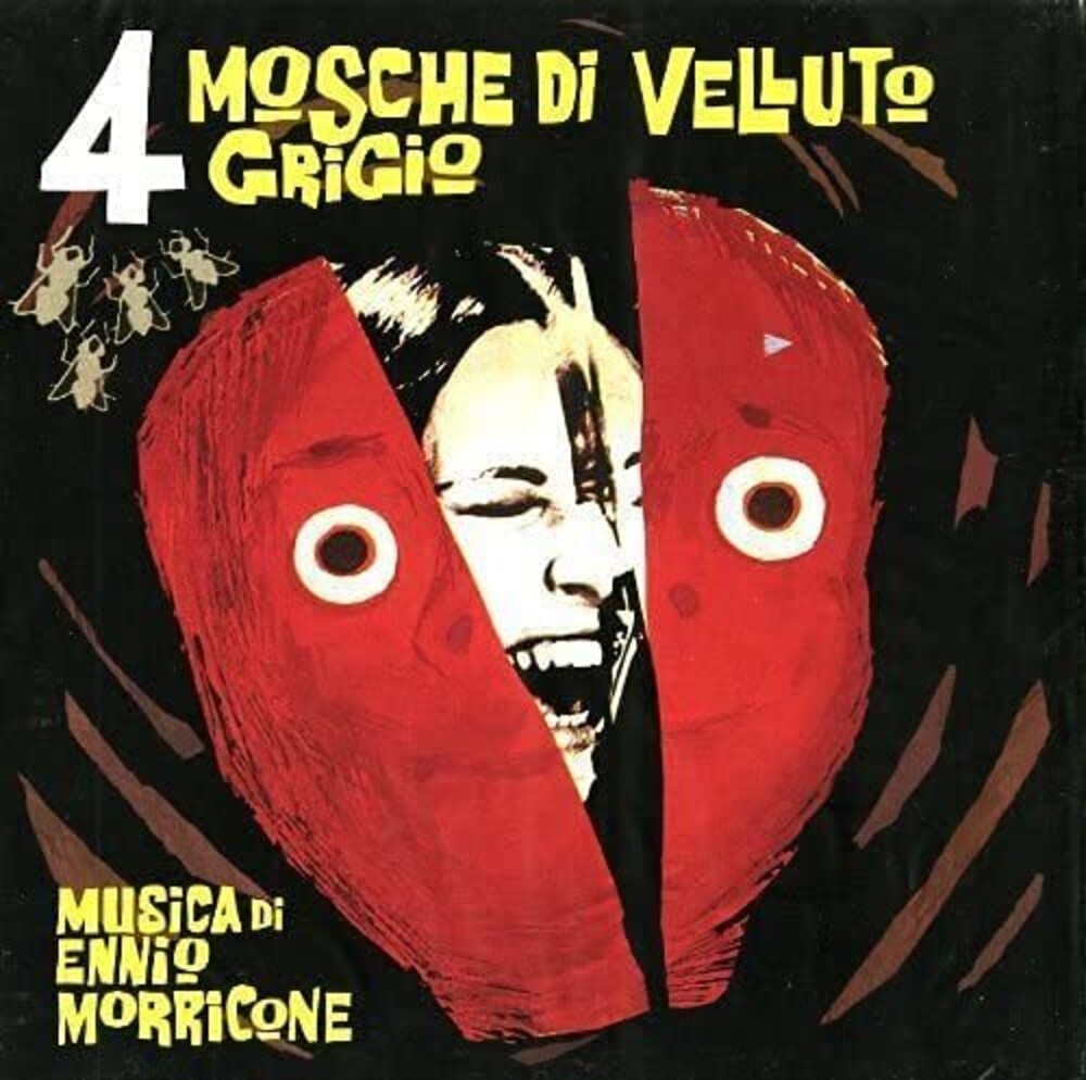 the album cover for Ennio Morricone  (Cvnl) (Ltd) (Ogv) (Ita) - 4 Mosche Di Velluto Grigio / O.S.T. [Clear Vinyl] [Limited Edition]
