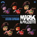 the album cover for Stelvio Cipriani - Mark Il Poliziotto / O.S.T. [Clear Vinyl] [Limited Edition] [180 Gram]