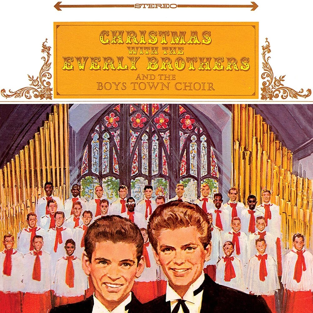the album cover for The Everly Brothers - Christmas With The Everly Brothers [Limited Edition] (Omr)