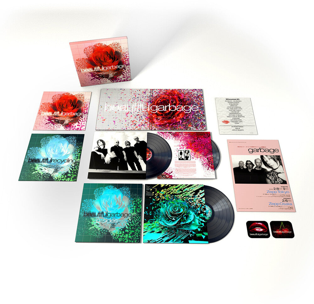the album cover for Garbage - beautifulgarbage: 20th Anniversary [Deluxe 3LP]
