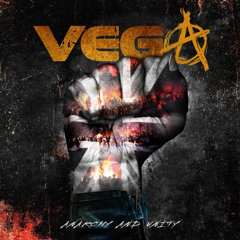 the album cover for Vega - Anarchy And Unity