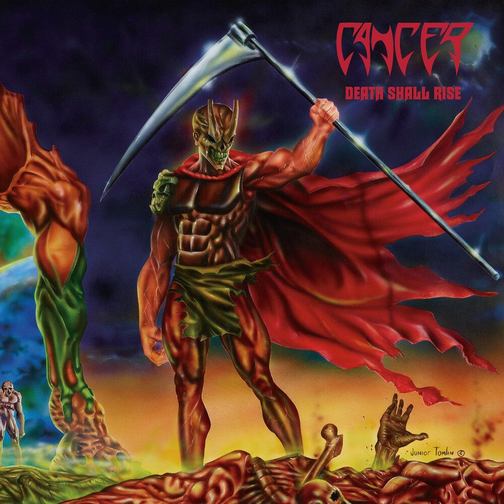 the album cover for Cancer - Death Shall Rise