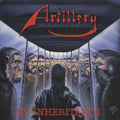 the album cover for Artillery - By Inheritance (Blue) [Colored Vinyl] (Red)