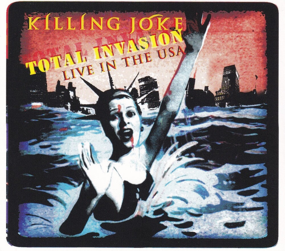 the album cover for Killing Joke - Total Invasion: Live In The Usa