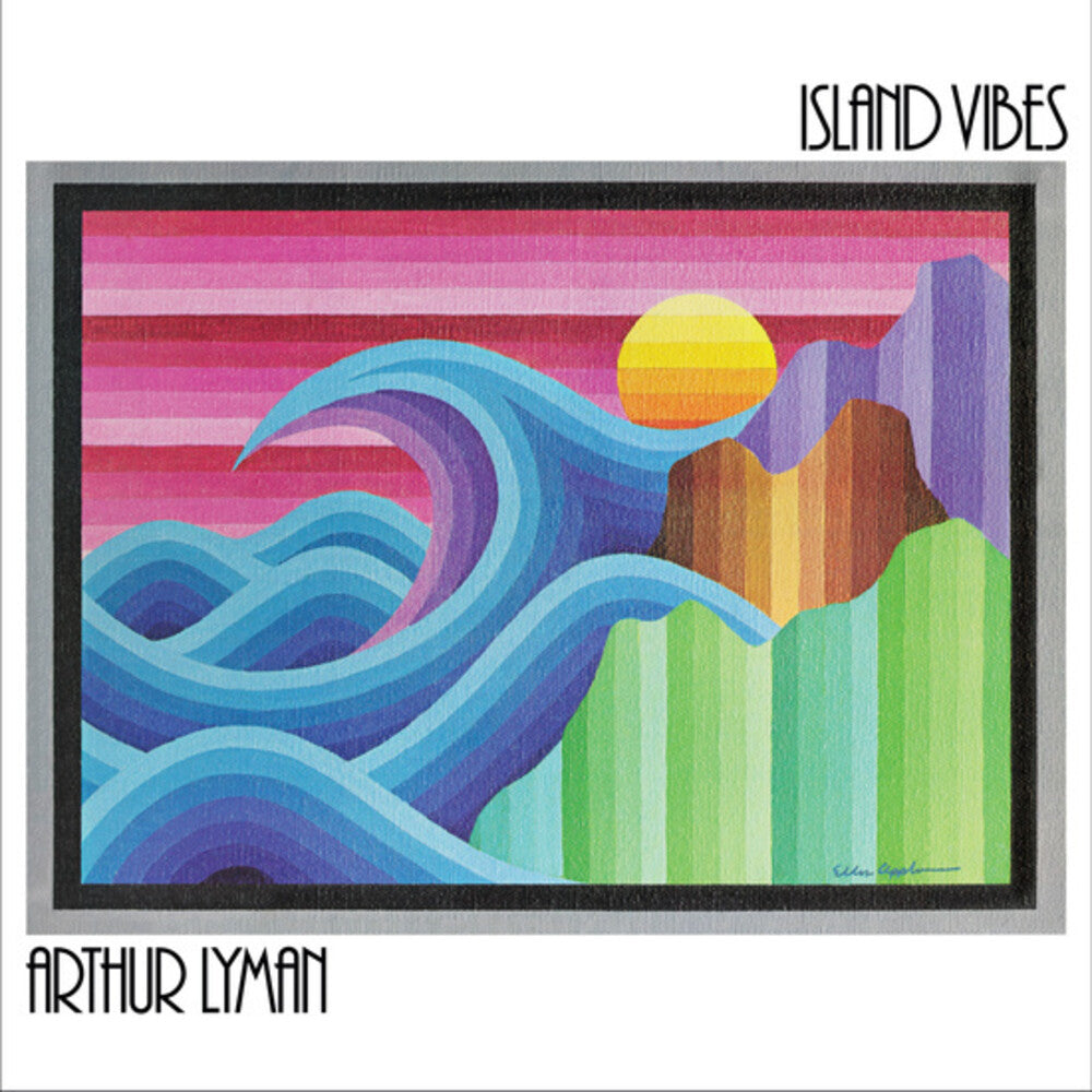 the album cover for Arthur Lyman - Island Vibes [Colored Vinyl] [Clear Vinyl]