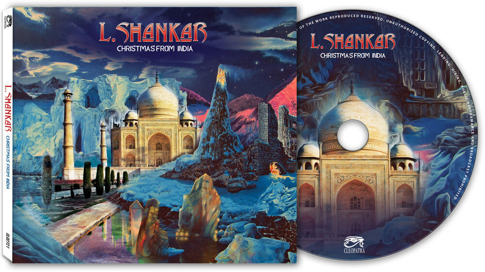the album cover for Shankar, L - Christmas From India