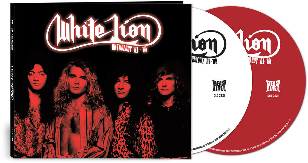 the album cover for White Lion - Anthology '83-'89