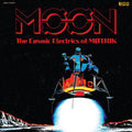 the album cover for Motrik - Moon: The Cosmic Electrics Of Motrik