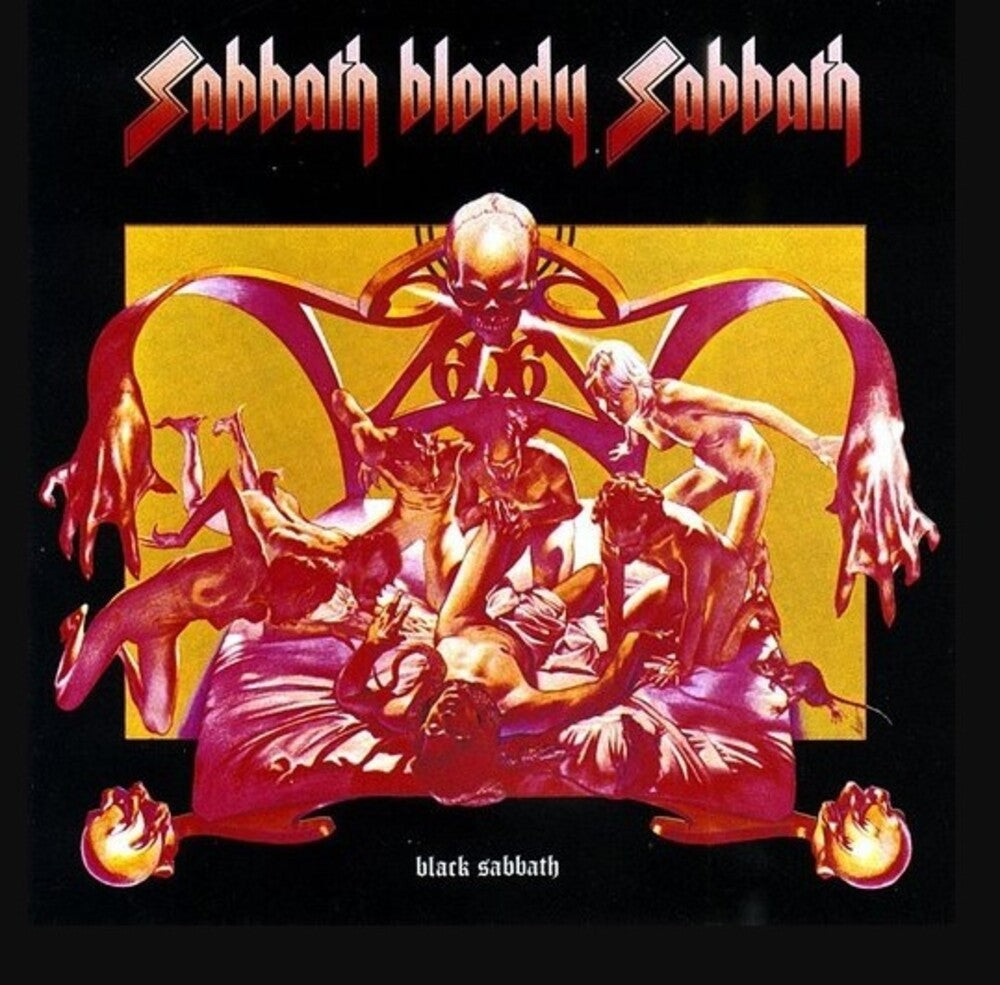 the album cover for Black Sabbath - Sabbath Bloody Sabbath (Uk)