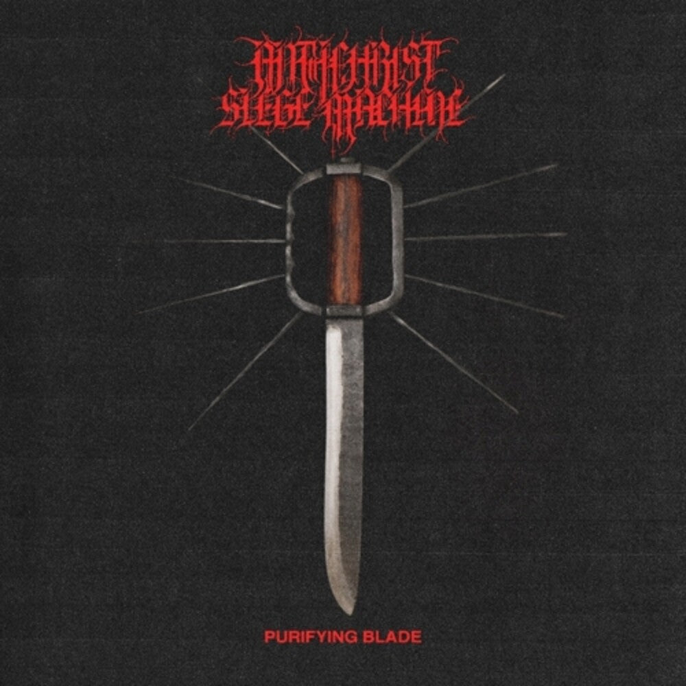 the album cover for Antichrist Siege Machine - Purifying Blade