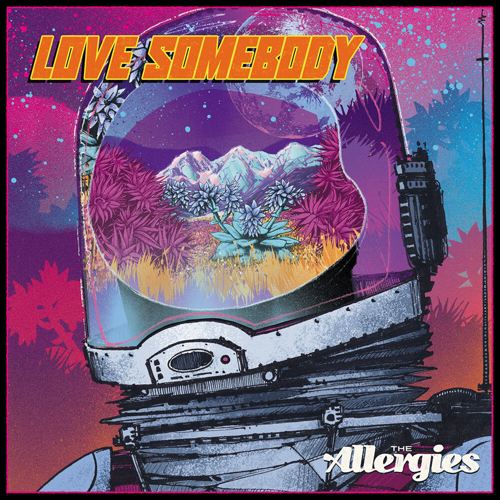 the album cover for Allergies - Love Somebody