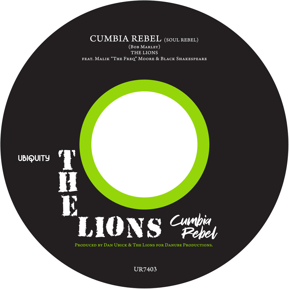 the album cover for Lions - Cumbia Rebel