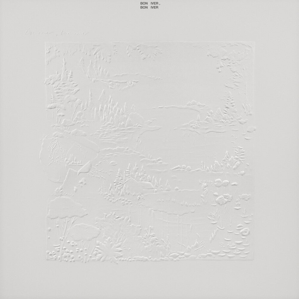the album cover for Bon Iver - Bon Iver: 10th Anniversary Edition [Limited Edition White 2LP]