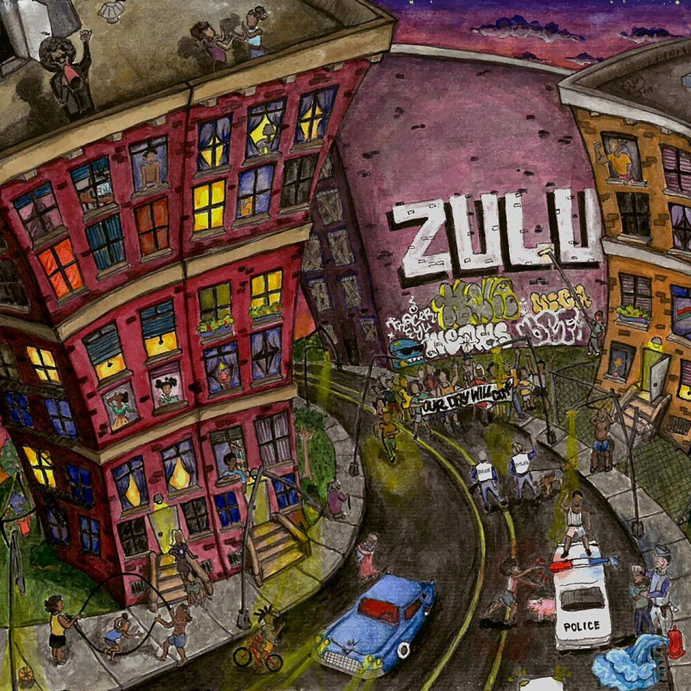 the album cover for Zulu - My People...Hold On / Our Day Will Come [Colored Vinyl]