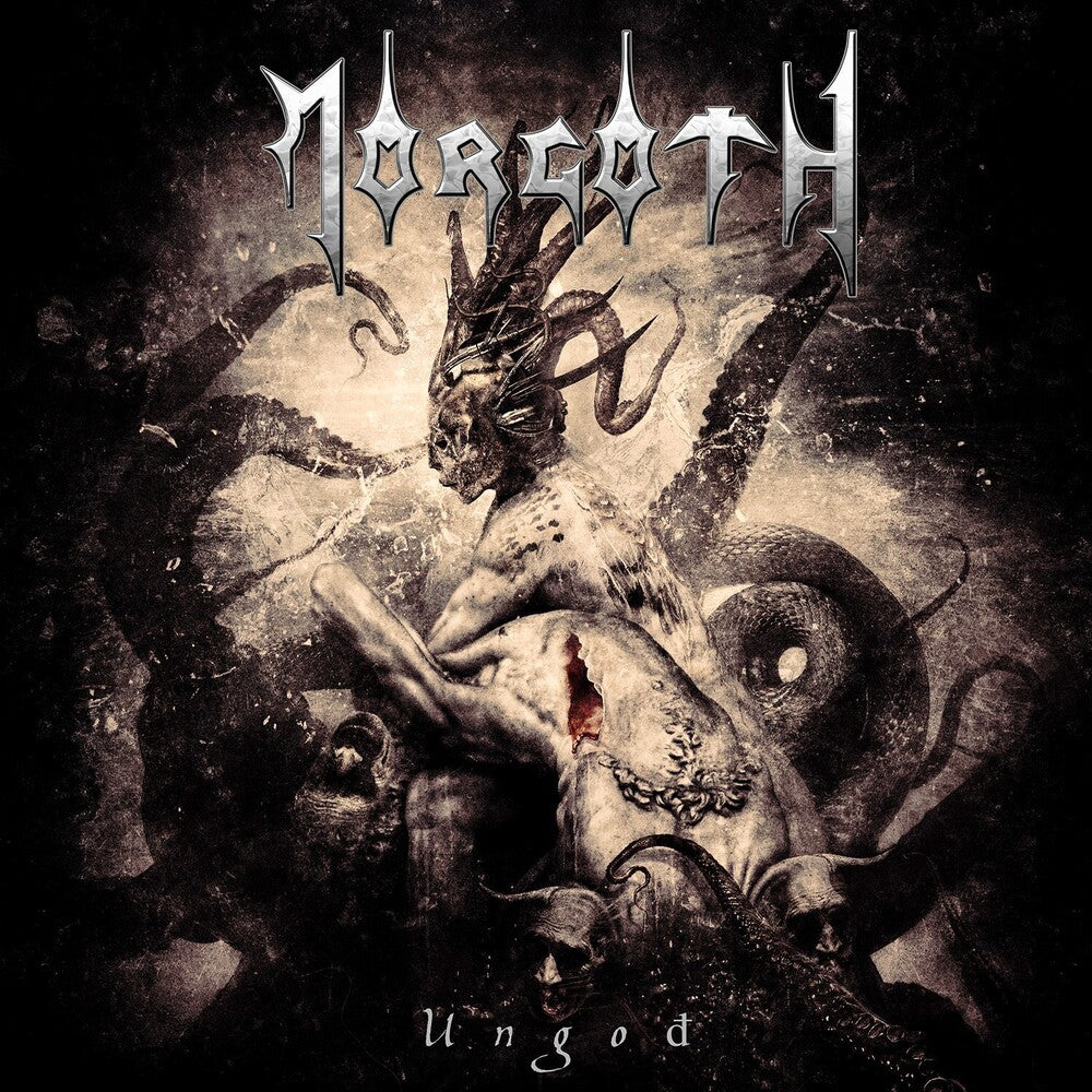 the album cover for Morgoth - Ungod