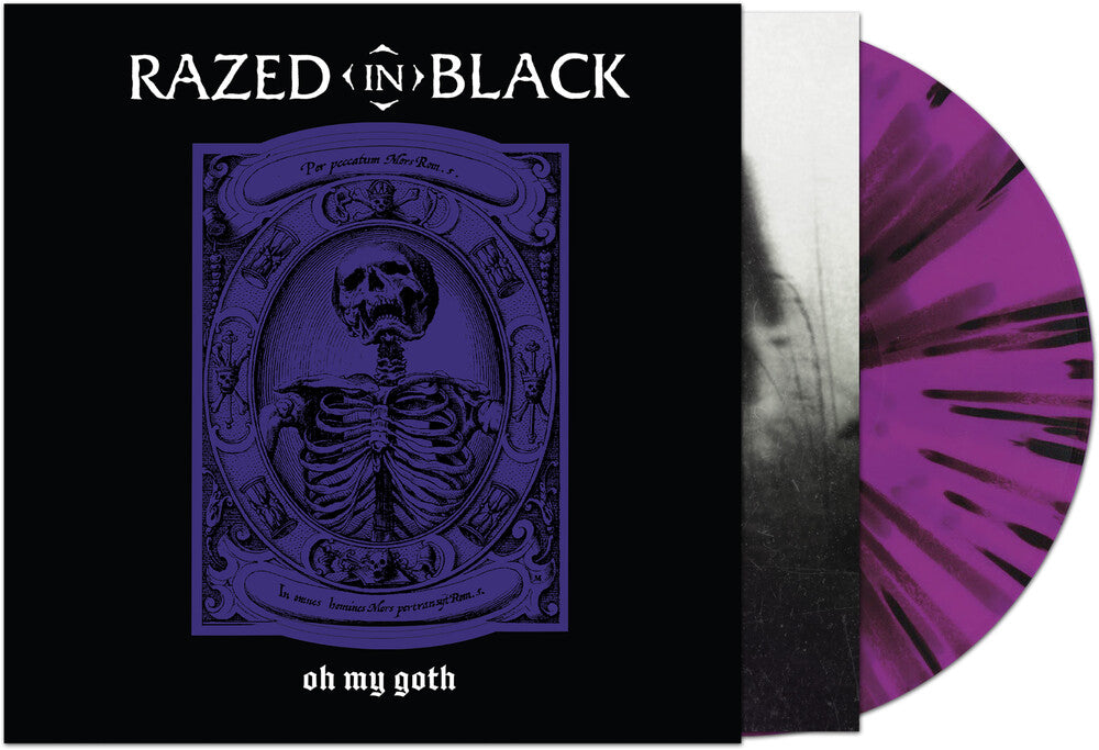 the album cover for Razed In Black - Oh My Goth! (Blk) [Colored Vinyl] [Limited Edition] (Purp)