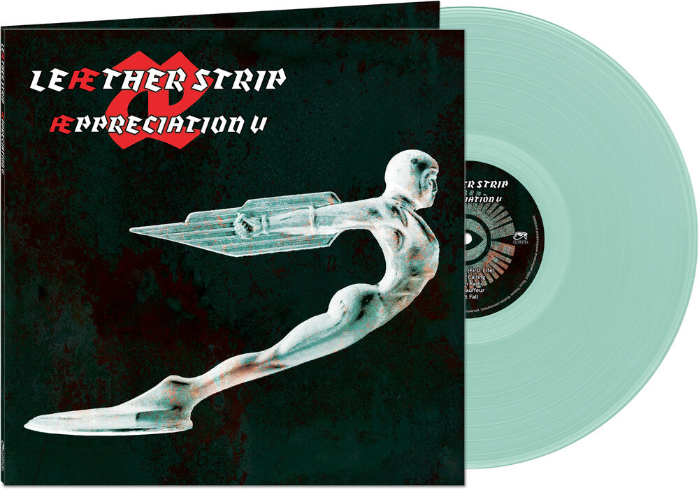 the album cover for Leather Strip - Appreciation V [Colored Vinyl] (Gate) (Grn)