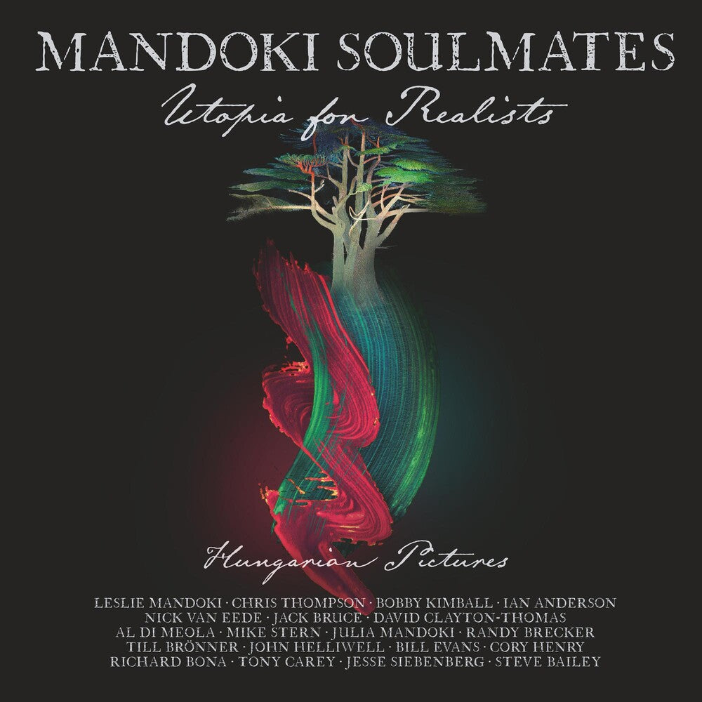 the album cover for Mandoki Soulmates - Utopia For Realists: Hungarian Pictures (Jewl)