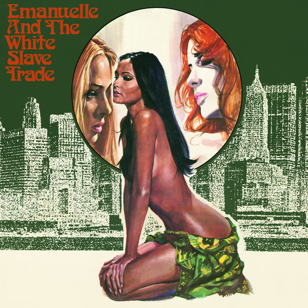 the album cover for Nico Fidenco - Emanuelle & The White Slave Trade (Blk) [Colored Vinyl]
